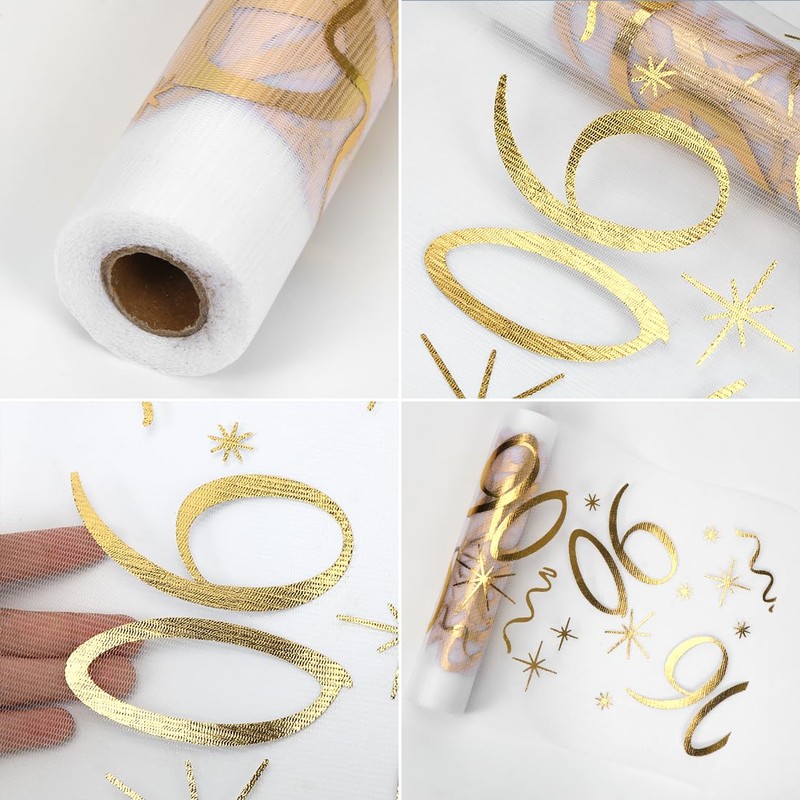 Gold Table Decoration, Birthday Decoration, Table Runner, Table Runner for