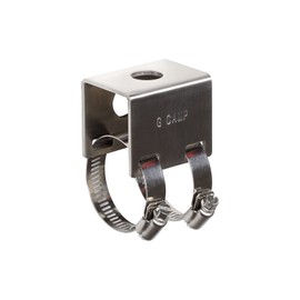 G-Camp BullBar Light Antenna Mount, 27-51mm 1 Set,304 Stainless Steel, Mounting Brackets Bull Bar Handlebar Bracket UHF VHF Clamps Lightbar LED Spot Flood Adjustable ATV UTV Horizontal Holder Mounts