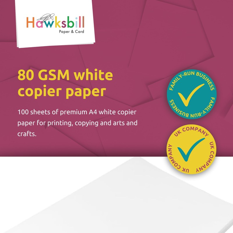 Hawksbill Pale Yellow Paper 80 GSM A4 – 100 Sheet