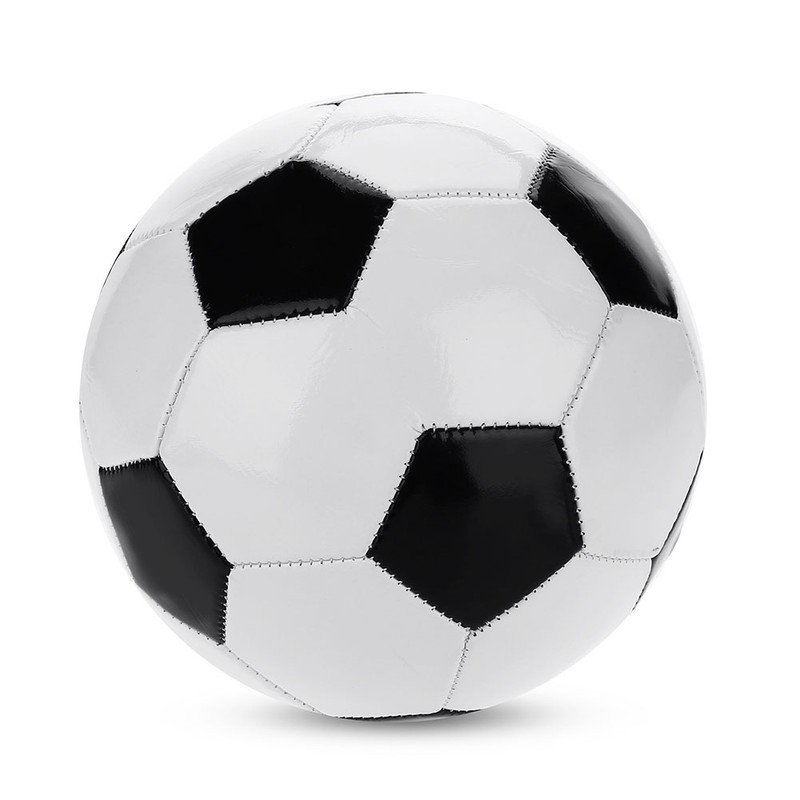 Size 4 Classic Black White Standard Soccer Ball Training Football