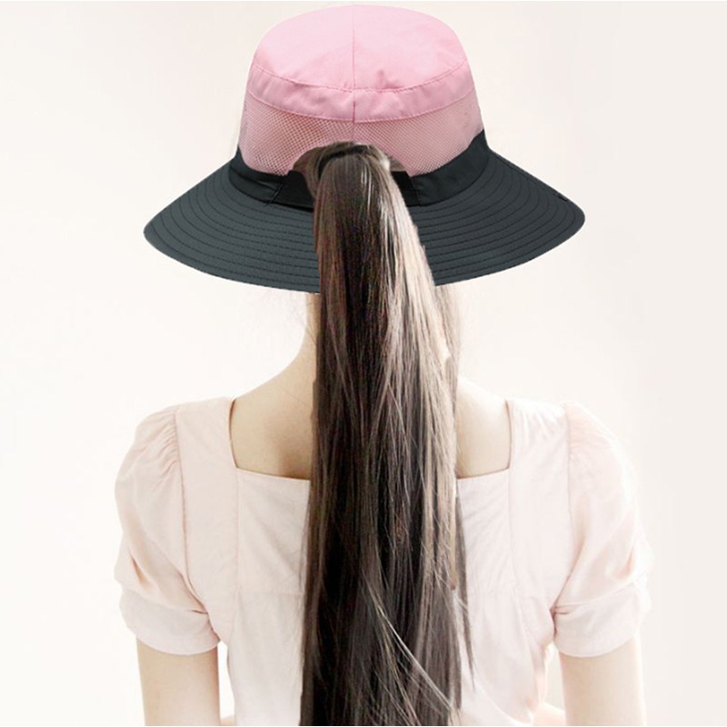 Sun Protection Hat for Women Adjustable Rope Band Quick Drying