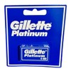 50 Gillette Platinum Double Edge Razor Blades