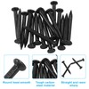 BokWin 60 Pack 1 Inch (25mm) Hardware Nails - Carbon
