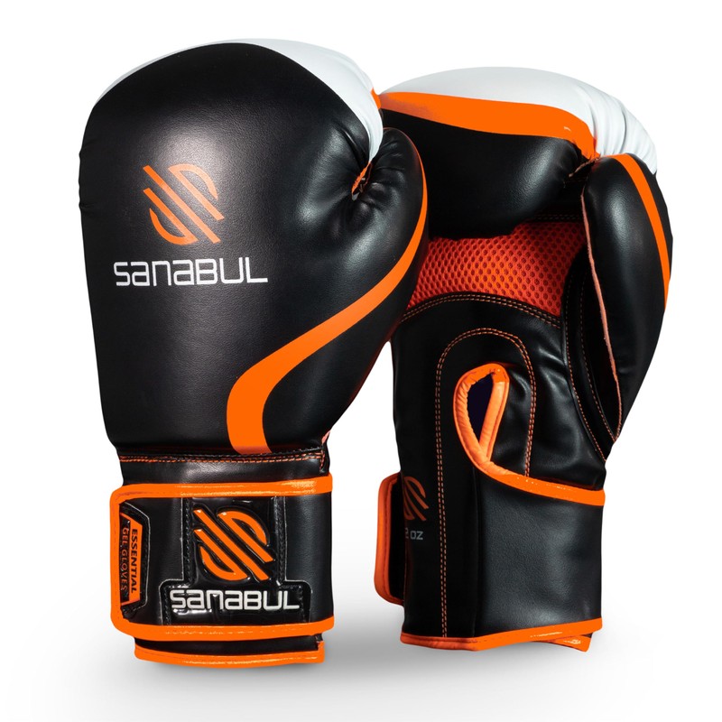 Sanabul Essential Gel Boxing Gloves | Kickboxing Gloves | Punching