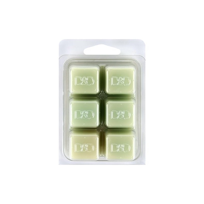 Relaxing Mint Leaf & Mandarin Scented Coconut Wax Melts, by
