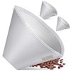 Milk Boss Pour Over Coffee Filter - Permanent Paperless Stainless
