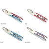 Showa Retro Kabunushi Series Key Chain, Cables/Blue/Red, 1 pc