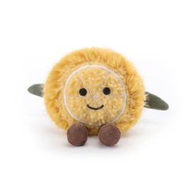 Apricot Lamb Innocent Lemon Soft Cute Plushies Toy for Kids, Cuddly Stuffed Animal for Baby Girls and Boys, Fluffy Innocent Lemon 3 Inches