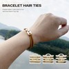 3 Pcs Bracelet Hair Ties, Ponytail Holders Cute but Strong