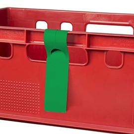 Pack of 1000 Loop Labels 50 x 248 mm Green