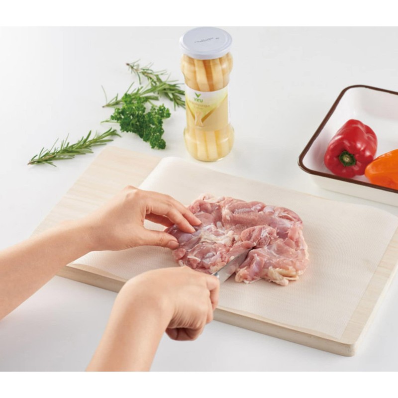 Marutatsu 34667 Cutting Board Sheet, Antibacterial, Disposable, Width 9.4 inches