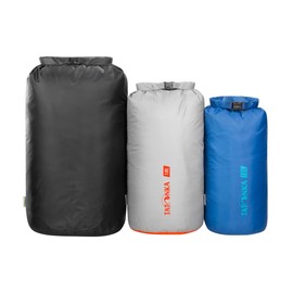 Tatonka Dry Bag Set 3 (10 L / 18 L / 30 L) – Three Waterproof Pack Bags with Roll Closure and Buckle – Made of Recycled Polyester – 10, 18 and 30 Litre Volume (Various Colours)
