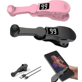 Smart Automatic Screen Clicker Tapper, Adjustable Auto Screen Clicker for Smart Phone Apps for Live Likes, Games, Shopping, Reward Tasks Auto Clicker for Smart Phone:_black