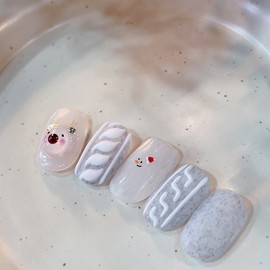Pure J[x-mas collection] Cozy knit - Full matte / 퓨어제이[x-mas컬렉션] 포근니트 - 전체무광