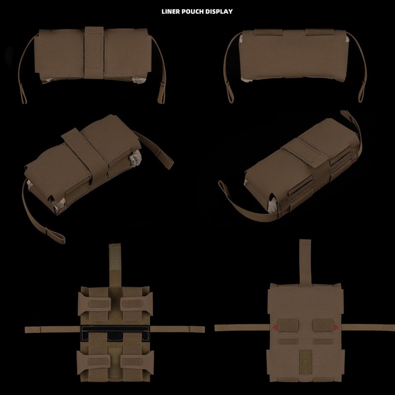 Compact MOLLE Trauma Pouch Quick Release IFAK Medical Pouch for