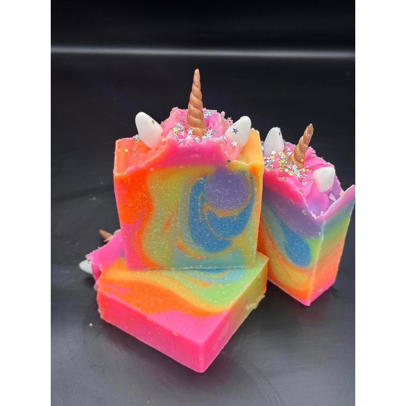 Handmade Goat Milk Soap - Scent: Rainbow Wish