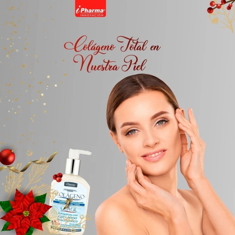 Colágeno Crema C5 Age, Con Q10 Y Ácido Hialurónico 240