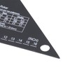 Guitar String Action Gauge Ruler Tool Stainless Steel Electric Guitar