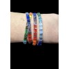Boho Miyuki Tila bracelet boho Japanese glass tile stackable minimal