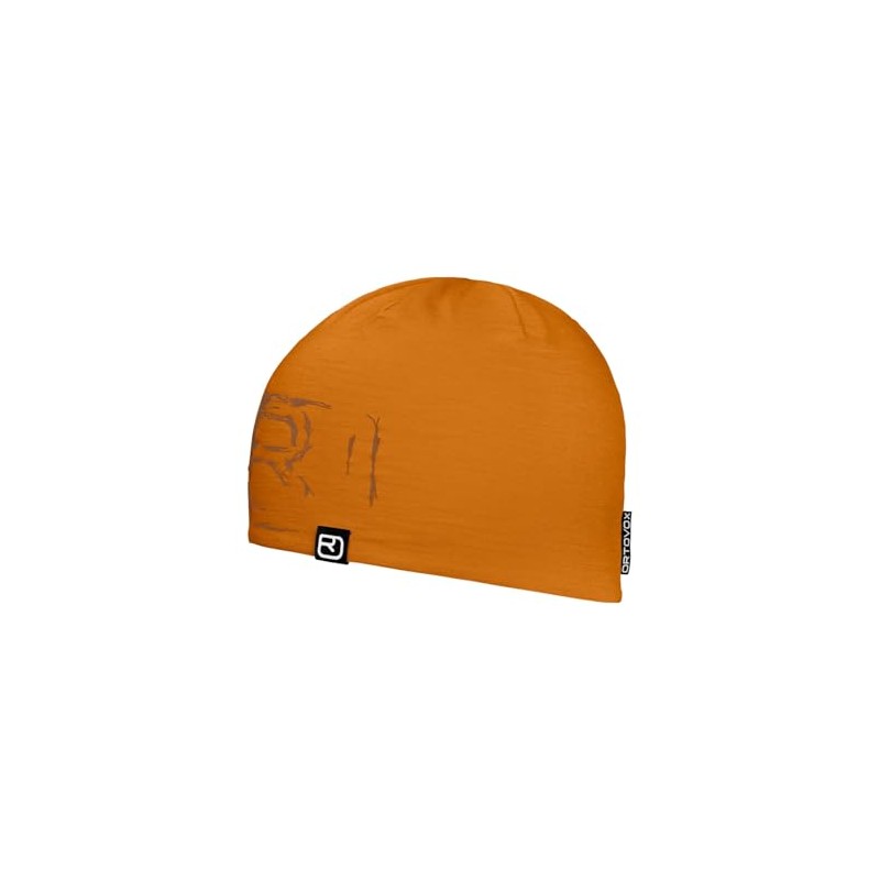 ORTOVOX 120 TEC Logo Beanie, SLY Fox, Unisex