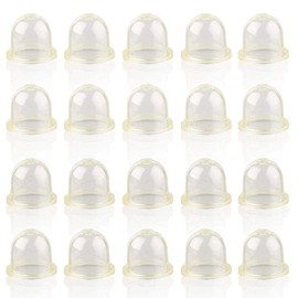 Lovetao 20pcs Replace Homelite Echo Stihl Ryobi Zama Poulan Primer Gas Fuel Bulb Pump Bulbs 0057003 0057004 0058001 Echo 12538108660 Hometile A01195A