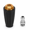 Turbo Nozzle for Pressure Washer – 360° Rotating Spray with