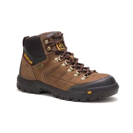 Cat Footwear Men's Threshold Waterproof Soft Toe Work Boot, Real Brown, 12 Wide