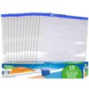 Extra Large Jumbo Slider Bags - 2.5 Gallon Storage Bags