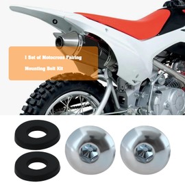 SG Store 1 Set M6 Mounting Screw Set Motocross Fairings Compatible with Chinese CRF110 Compatible with 140CC 160CC Pitbikes SP-PLS008C