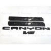 GMC Overlay 4PCS Gloss black Door Rear Elevation Canyon V6