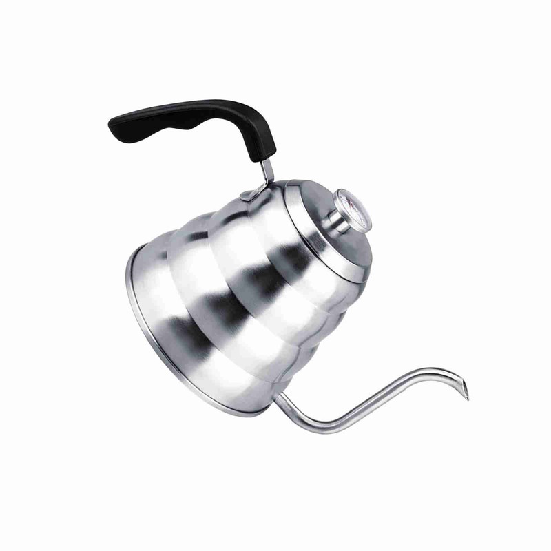 304 Stainless Steel Pour Over Coffee Gooseneck Kettle Teapot with