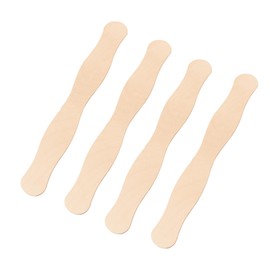 KTOJOY 55 Pcs Wooden Fan Handles 8 inch, Jumbo Craft Sticks for Wedding Programs, or Paint Mixing Crafts Home Art Projects, Classroom Art Supplies