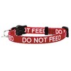 Cat Collar DO NOT Feed in Red, Pink Or Blue,