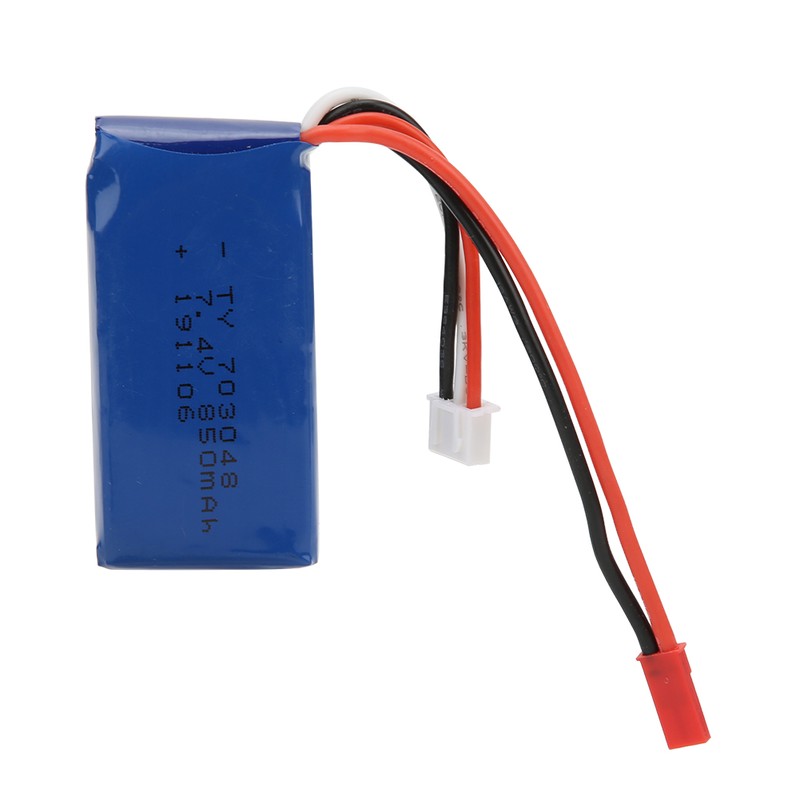 RC Helicopter Battery 7.4V 850MAH for WLtoys V912 V262 V333