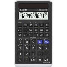 Casio FX-82SOLARII Schulrechner Schwarz Display (Stellen): 12 solarbetrieben (B x H x T) 71 x 10 x 134 mm