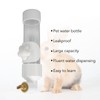 Small Animal Water Bottle Large Capacity Leakproof Transparent Rabbit Water