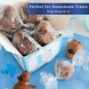 Clear Candy Wrappers for Caramels (300 Pcs 5 x 5