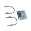 Antenna Mast Pipe Mount Stable Support Flexible Adjustment Aluminum Alloy