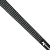 Karma Velour Jumbo Golf Grips for Men, Black/White +1/16" Oversized