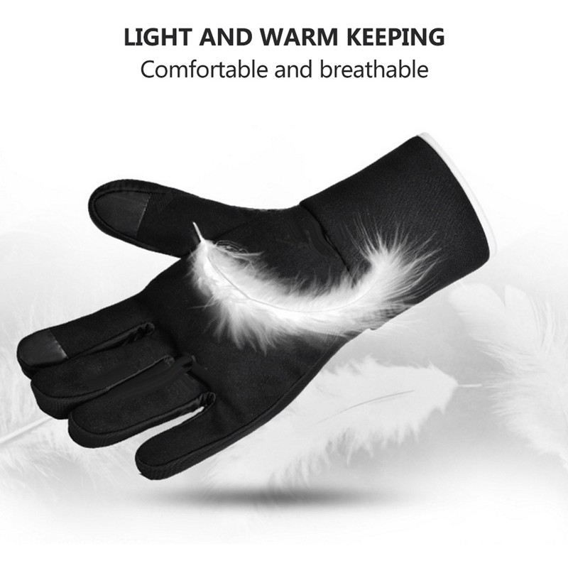 Intelligent Electric Heating Gloves Adjustable Winter Outdoor Sport Warm Keeping