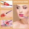 Retractable Lip Makeup Brush Portable Dual End Lipstick Brush Lipstick