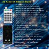 AMKI 96pcs*0.04in*9.8ft Pure White Meteor Shooting Stars Effect Fiber Optic