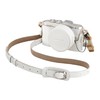 OLYMPUS Genuine Leather Lens Jacket for 14-42mm EZ Lens White