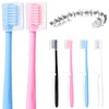 Y-kelin Cepillo de dientes de ortodoncia en forma de V,