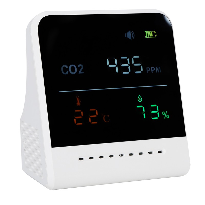 Carbon Dioxide Detector Digital Air Quality Tester with Temperature Humidity