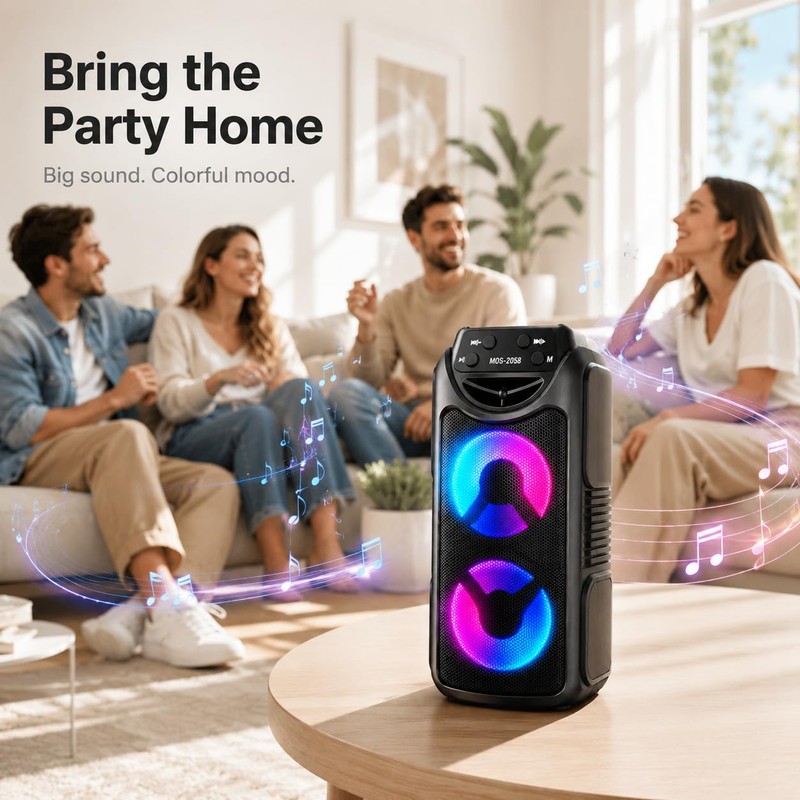 Bluetooth Speaker 2058 RGB