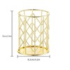 Amycheer Pencil Cup Wire Metal Mesh Pen Holder Make Up