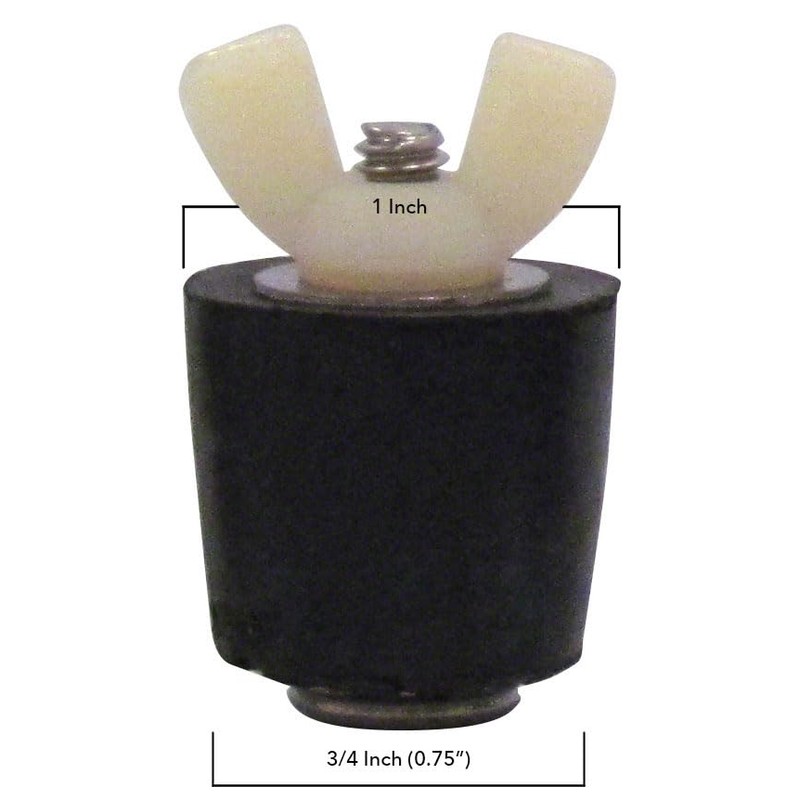 No. 5 Rubber Plug for 1 Inch Tube