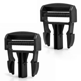 2 Pack Door Net Buckle Clip Compatible with 2016-2022 Polaris Ranger Crew 900 1000 XP Factory Mesh Door Side Safety Net Fastener 40mm Male Buckle Replace 5452505