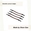Olson Saw SC92262BL Scroll Saw Sander with 1/4-Inch Wide Assorted